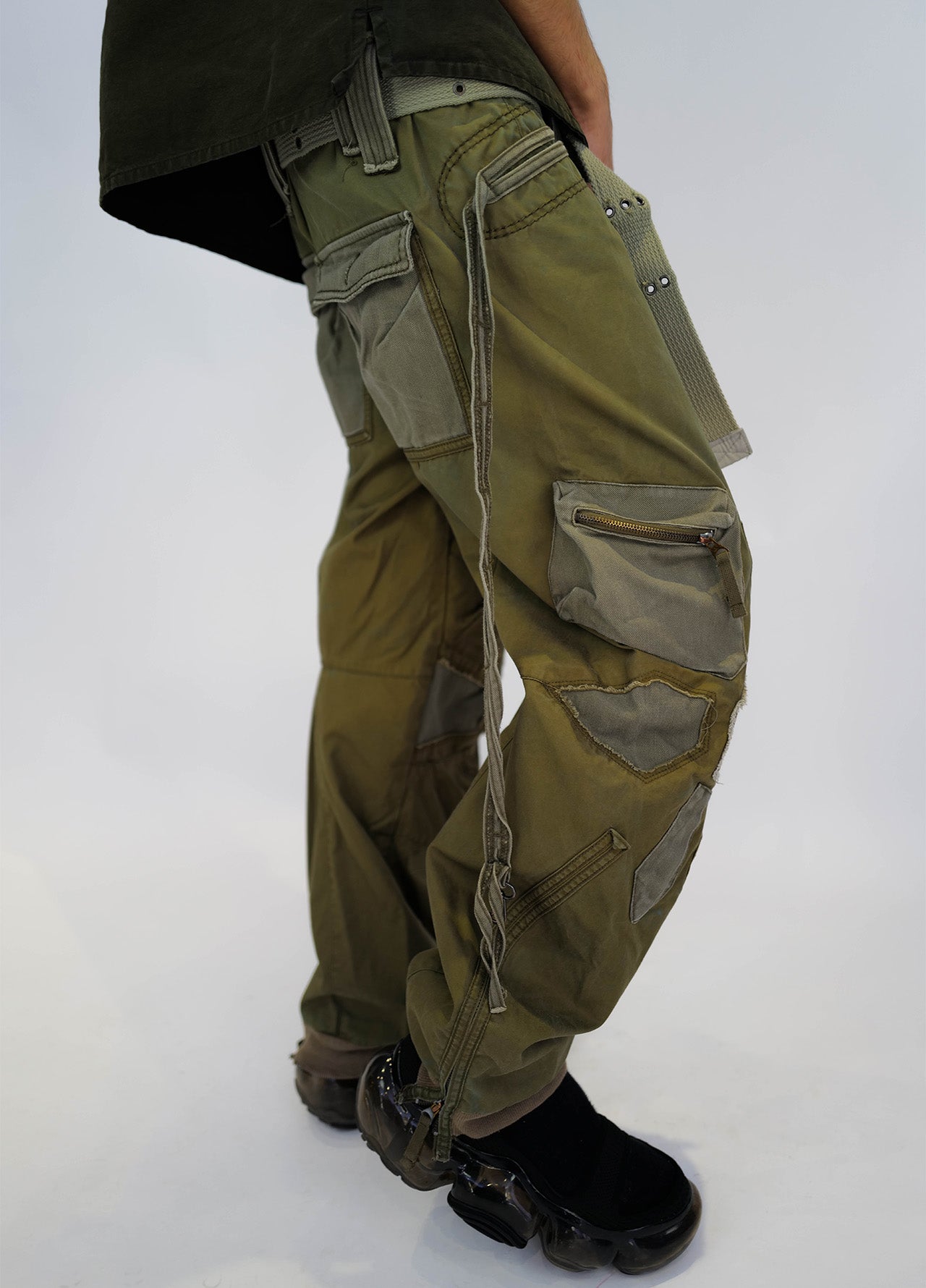 Pantalon, para-militaire, camo